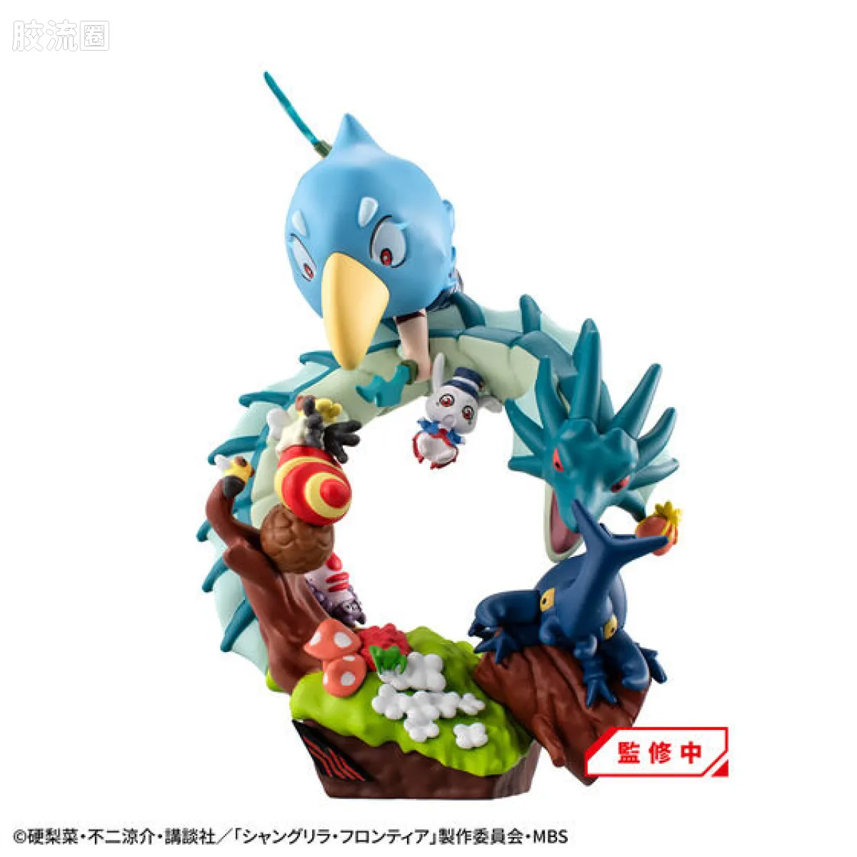 Mega House扭蛋盒蛋食玩系列 Petitrama系列 EX系列<香格里拉·开拓异境～粪作猎手挑战神作~>VS场景收藏系列 - 图片